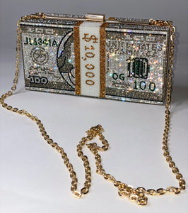 Blinged Out Cash Crossbody