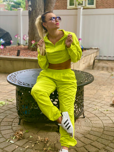Lime Two-Piece Track Suit